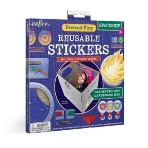 eeBoo - Spaceship Pretend Play Stickers -**