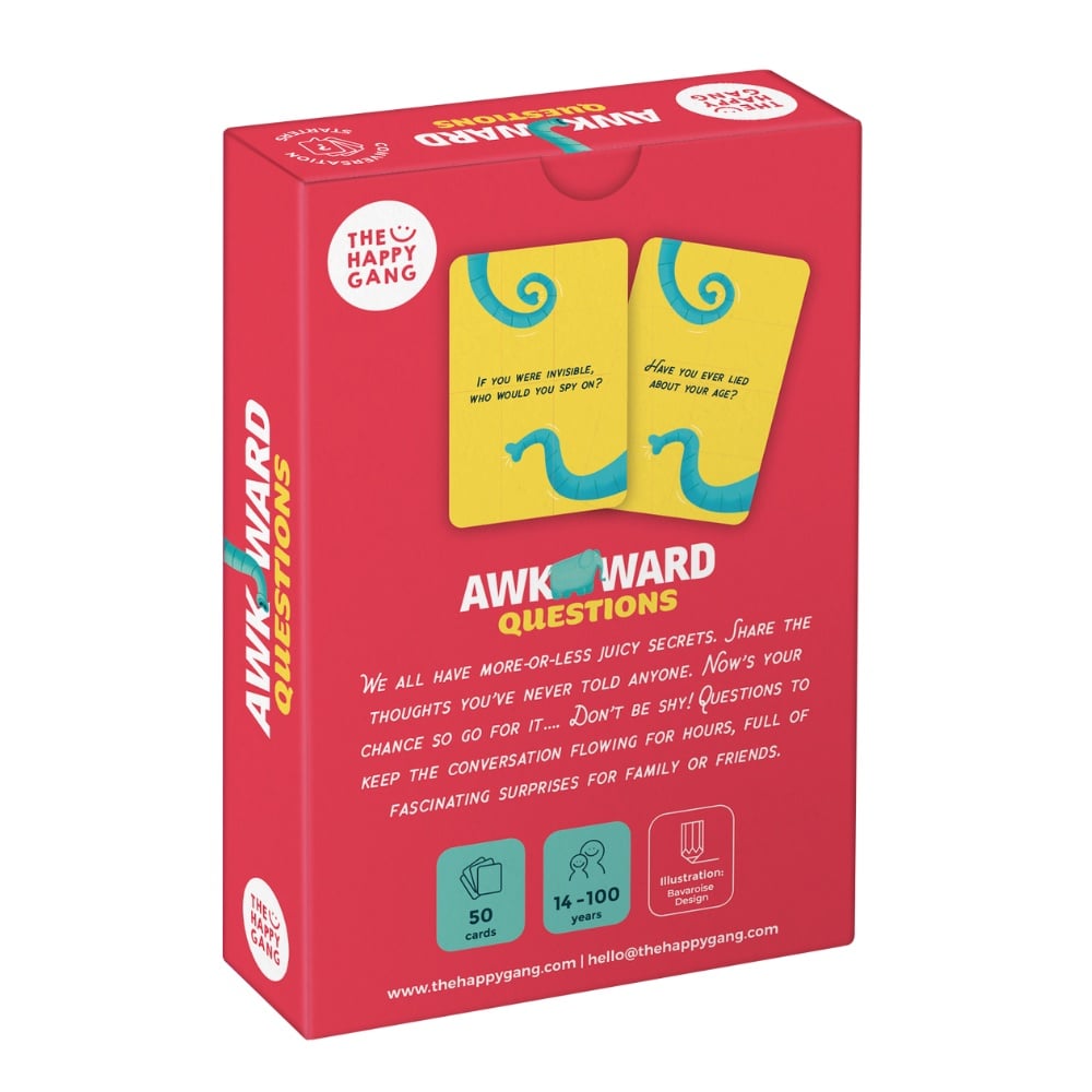 The Happy Gang - Awkward Questions Family Card Game for Kids & Adults - Image 6