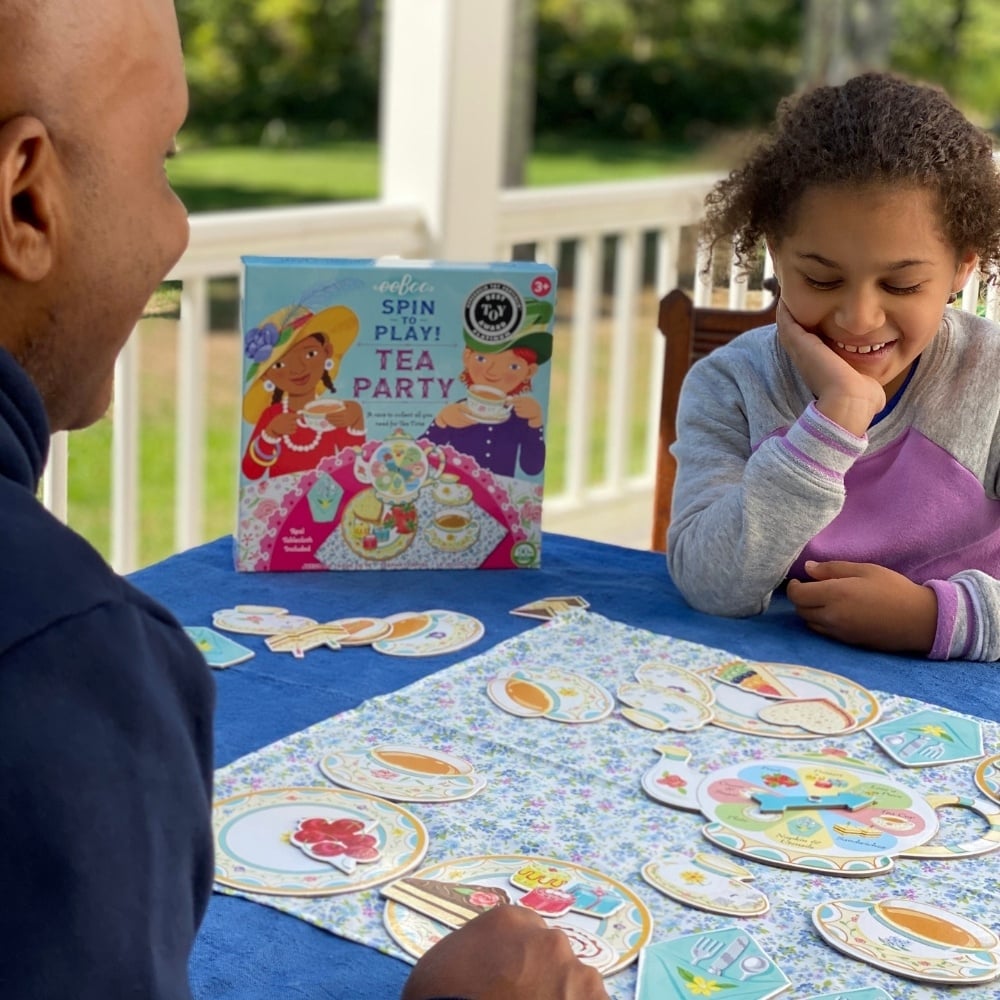 eeBoo - Tea Party Spinner Game -** - Image 2