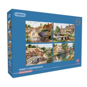Gibsons - Terry's Waterways - 4 x 500 Piece Jigsaw Puzzles