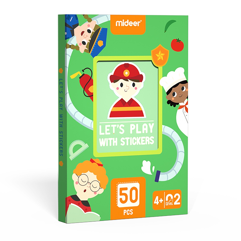 Mideer - Let's Play with Stickers - Intermediate Level - Image 7