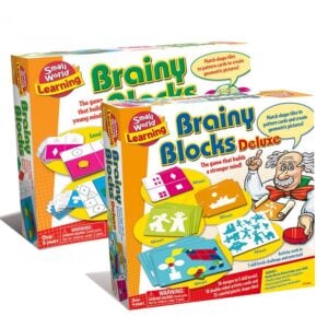 Small World Learning - Brainy Blocks & Deluxe Blocks Bundle -**