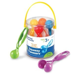 Learning Resources - Squeezy Tweezers - Fine Motor & Sensory Play Tools