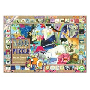 eeBoo - Natural Science - 100 Piece Jigsaw Puzzle for Kids -**
