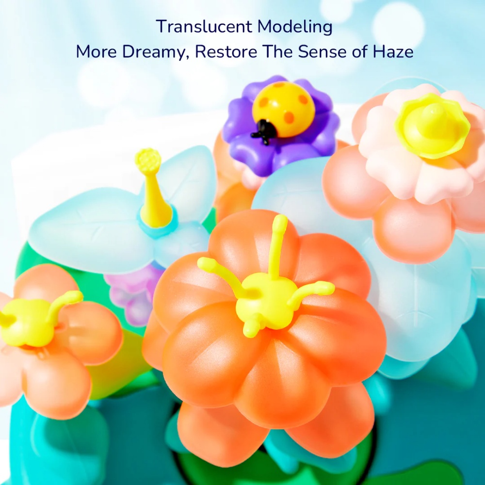 Mideer - Rotating Garden Puzzle Blocks with Spinning Gears - STEM Toy for Kids - Image 4