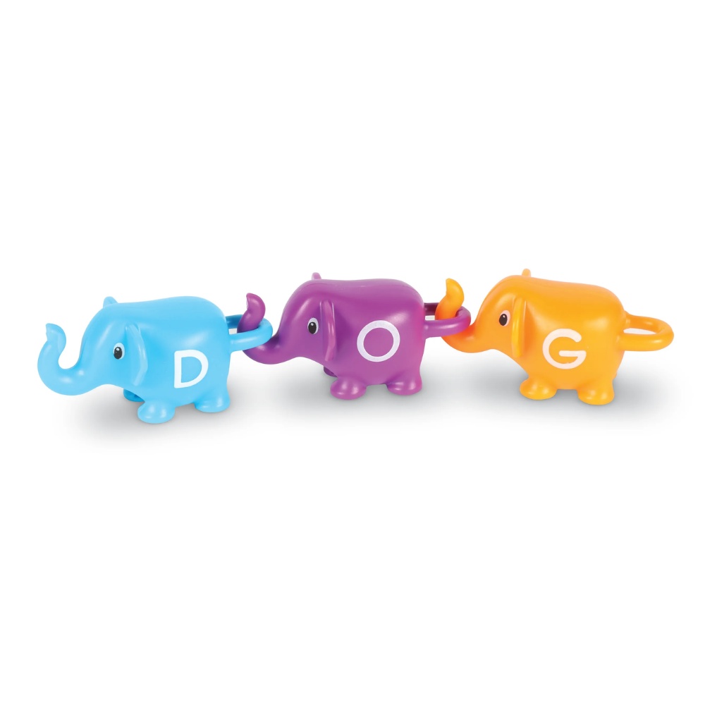 Learning Resources - Snap-n-Learn™ ABC Elephants: Alphabet Fine Motor Toy Toddlers - Image 4