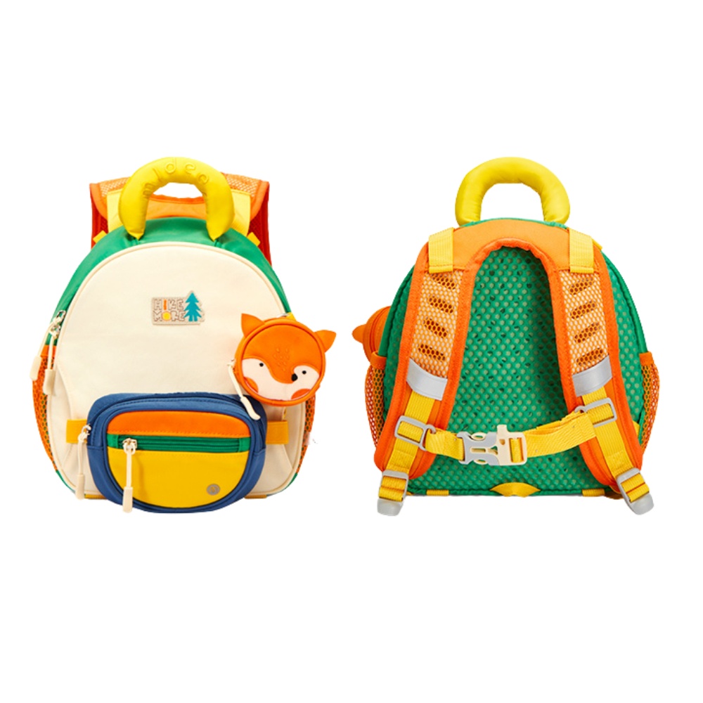 Mideer - Kids Outing Backpack with Safety Features - Orange - Image 3