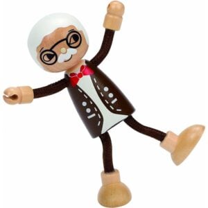 Hape - Wooden Doll Figurine - Grandpa -**