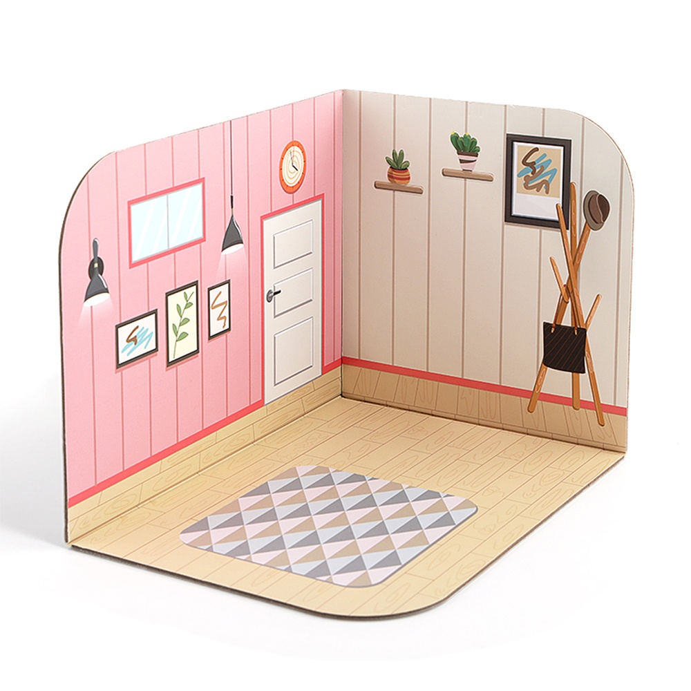 TopBright - Pretend Play Sheila's Dream Bedroom Mini Dollhouse-** - Image 3