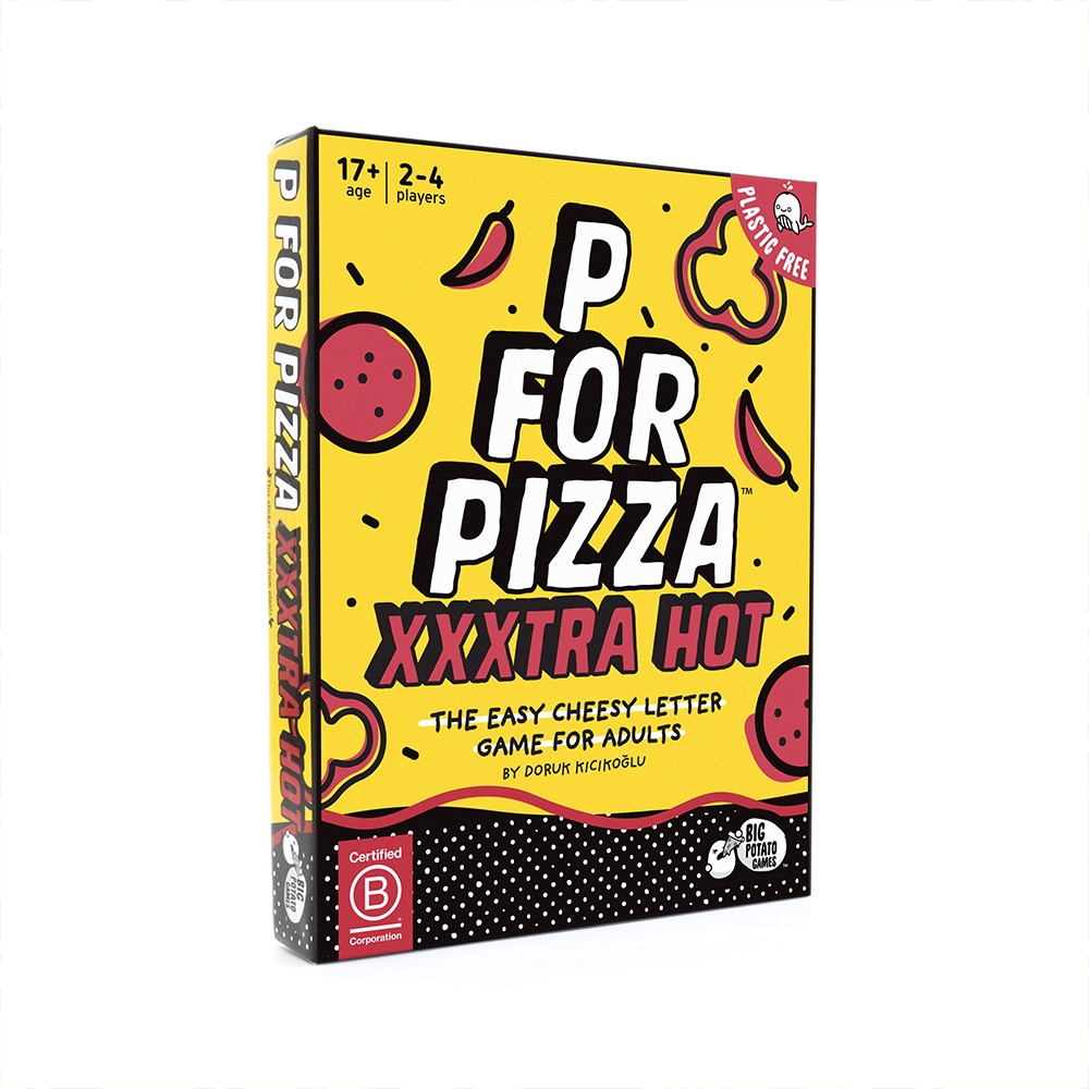 Big Potato Games - P for Pizza Extra Spicy - Party Card Game - 2-4 Players - Image 9