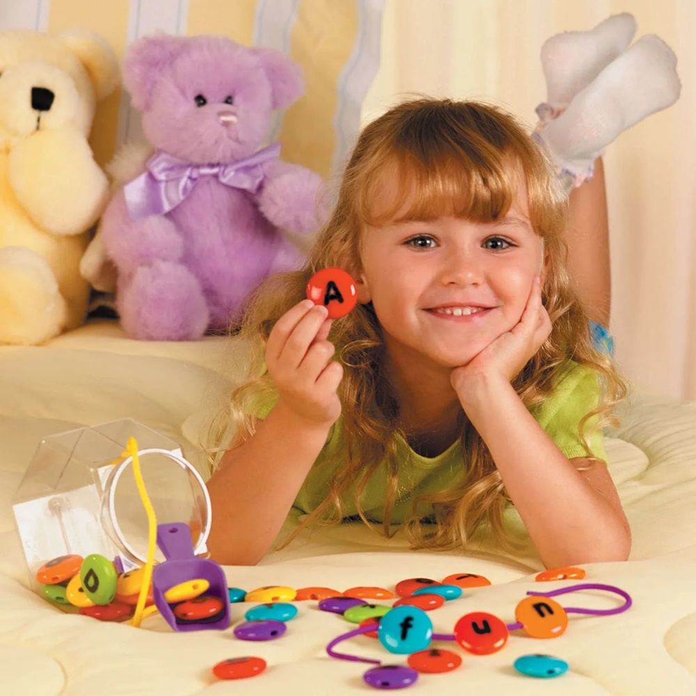Learning Resources - Smart Snacks® - ABC Lacing Sweets Alphabet Fine Motor Toy - Image 2