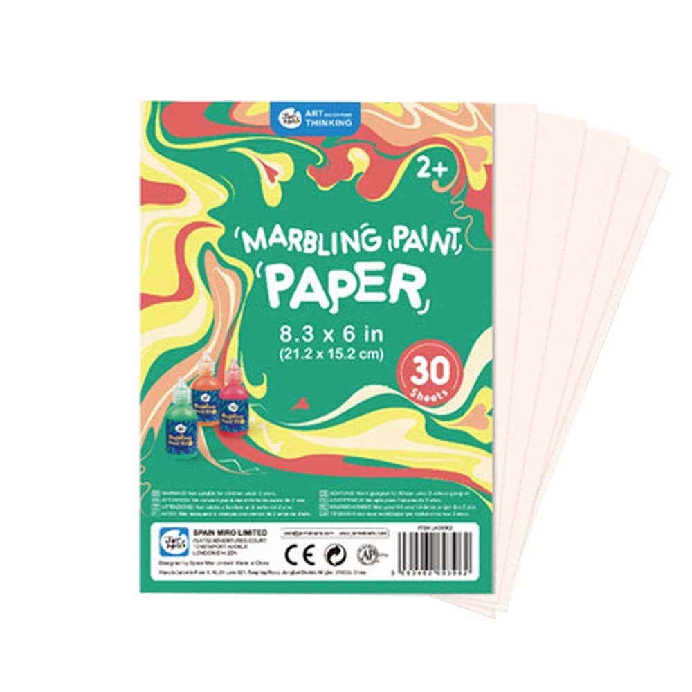 Jar Meló - Marbling Paint Art Paper - 30 Sheets - Image 7
