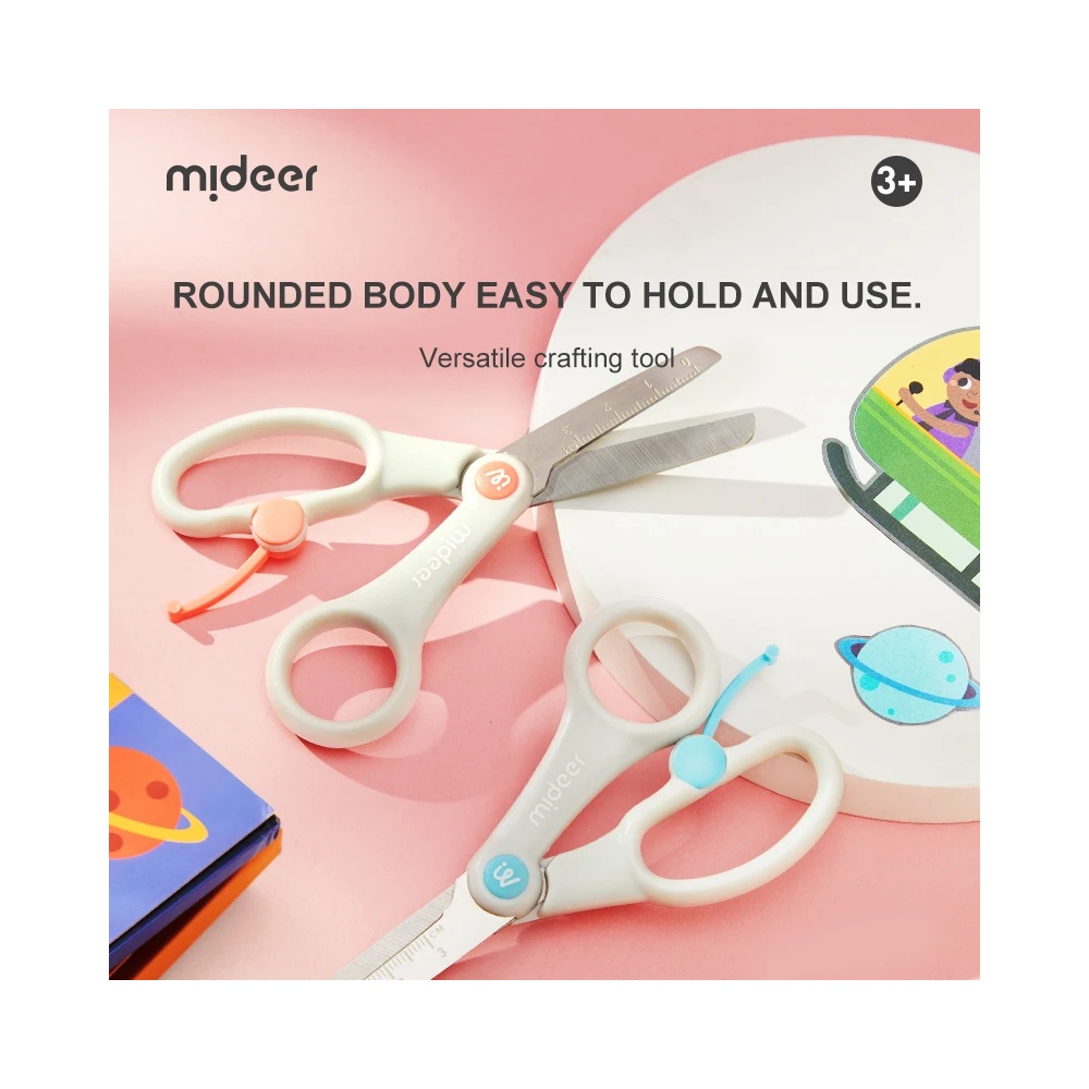 Mideer - Craft Scissors- Blue - Image 4