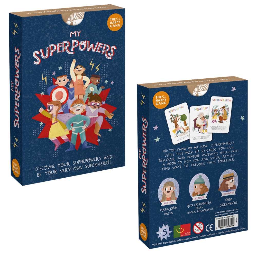 The Happy Gang - My Superpowers - Life Skills Flashcards for Parents & Kids - Image 4