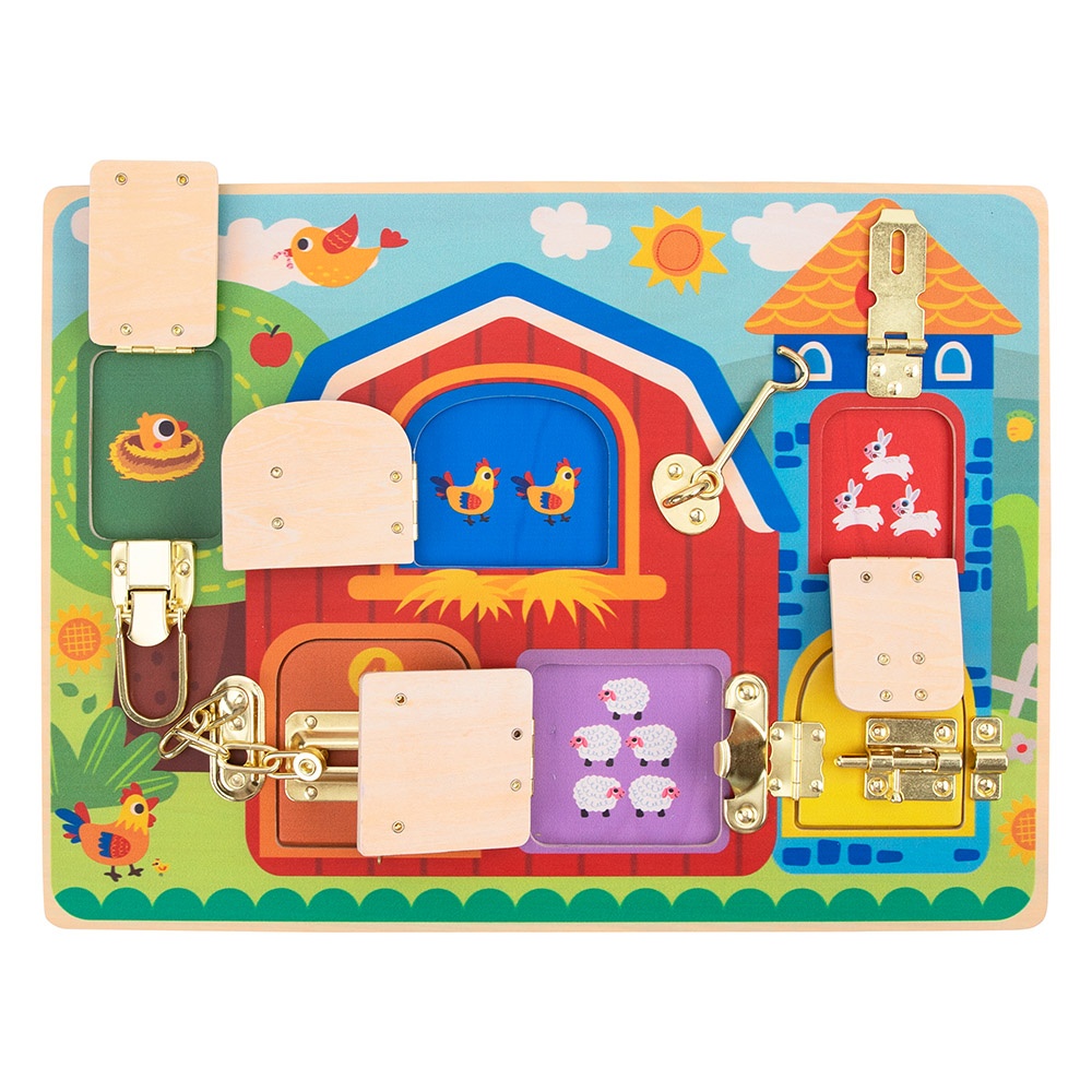 TookyToy - Latches Activity Activity Busy Board - Image 4