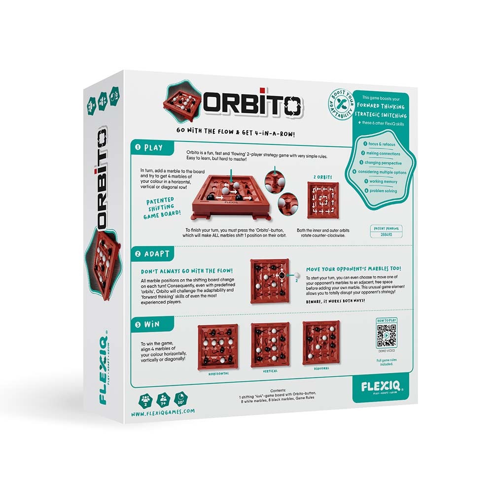 FlexiQ - Orbito - Moving 4 in a row- Educational Family Game - Image 8