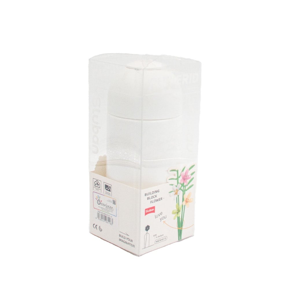 Sluban Building Set: Pleyerid - Flowers - Freesia - 241pcs - Image 6