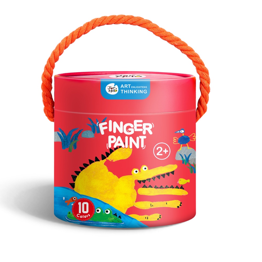 Jar Meló - Finger Paint - Non-Toxic & Safe for Kids - 10 Colours - Image 4