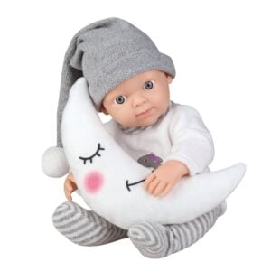 Baby Doll with Clothing & Accessories - Vinyl Body - 30cm