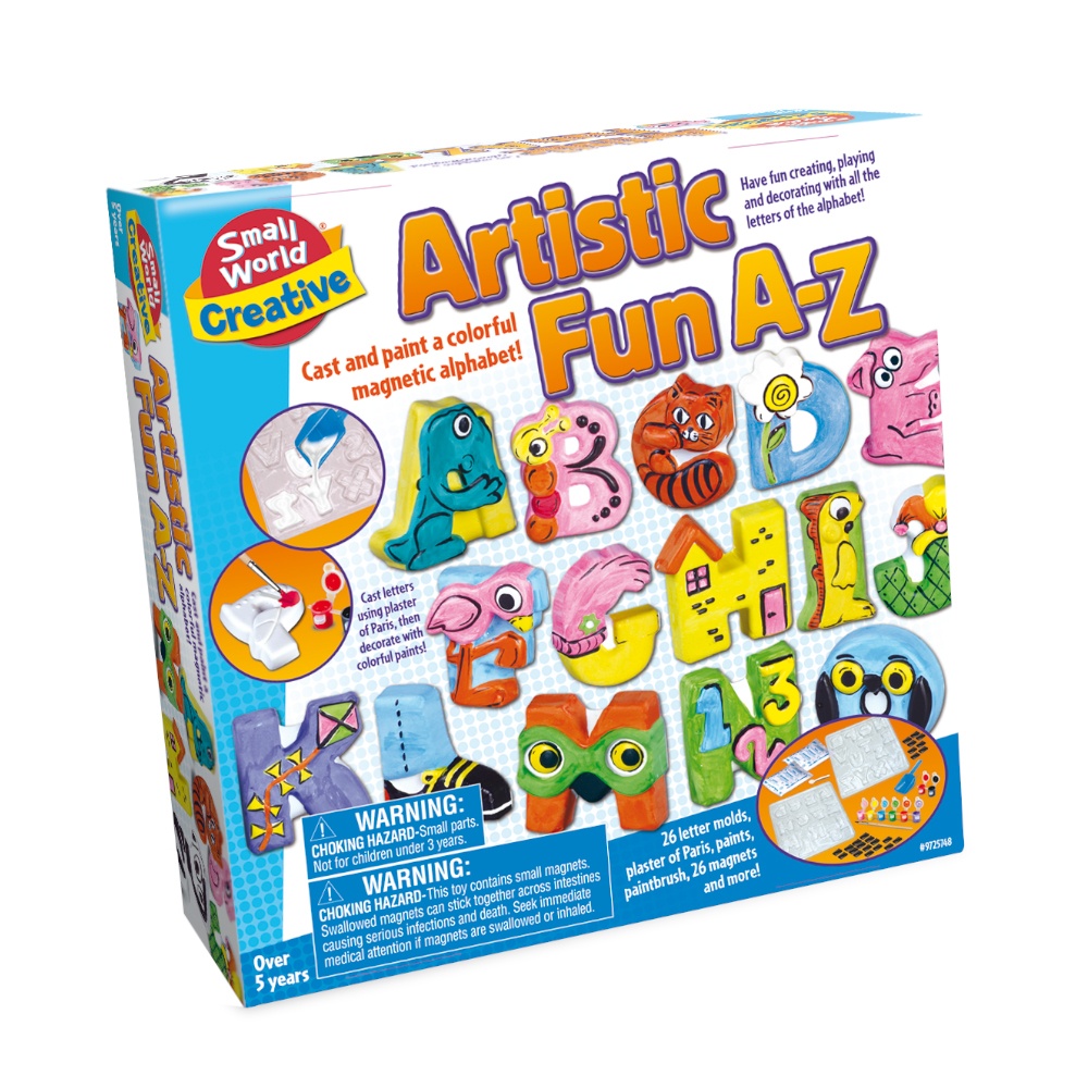 Small World Toys - A to Z Artistic Fun -** - Image 2