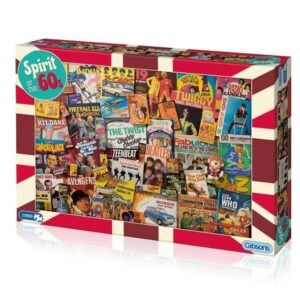 Gibsons - Spirit of the 60s - 1000 Piece Jigsaw Puzzle