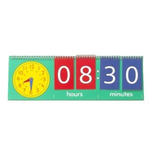 EDX Education - Flip Chart - Tell Time - Demo - 1pcs
