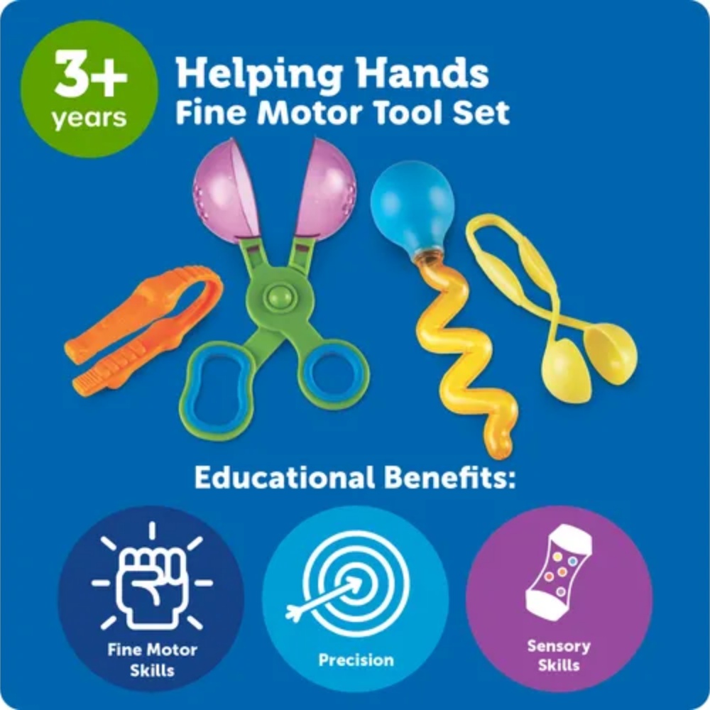 Learning Resources - Helping Hands Fine Motor Tool Set - Image 5