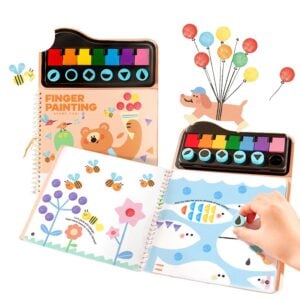 Jar Meló - Finger Painting Art Set - A Lively Forest