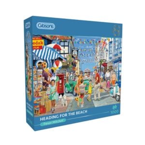 Gibsons - Heading for the Beach - 1000 Piece Jigsaw Puzzle