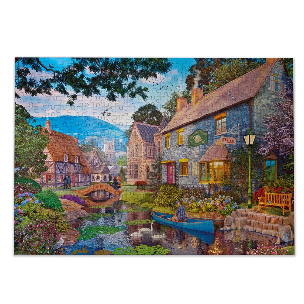 Gibsons - Tea on the River - 500 Piece Jigsaw Puzzle - Image 6