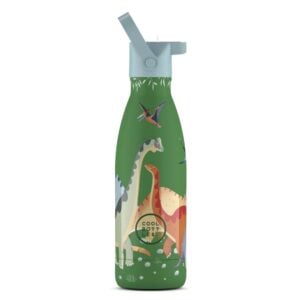 Cool Bottles - Kids Triple-Insulated Water Bottle - Jurassic Era 350ml