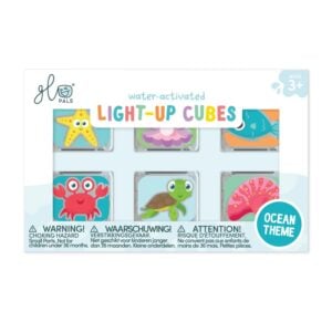 Glo Pals - Water Activated Light-Up Sensory Toys - Ocean (6 Pack)