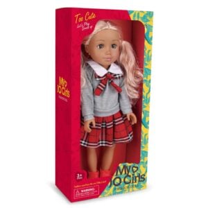 Fashion Doll - Blonde Hair, Clothing & Flats - 46cm-**