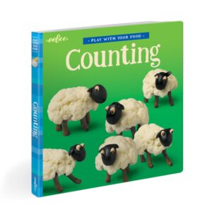 eeBoo - Play With Your Food Board Book - Counting - Early Learning Picture Book