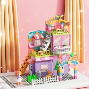 Feelo - Building Block Set - Princess Villa - 162 Pieces-**