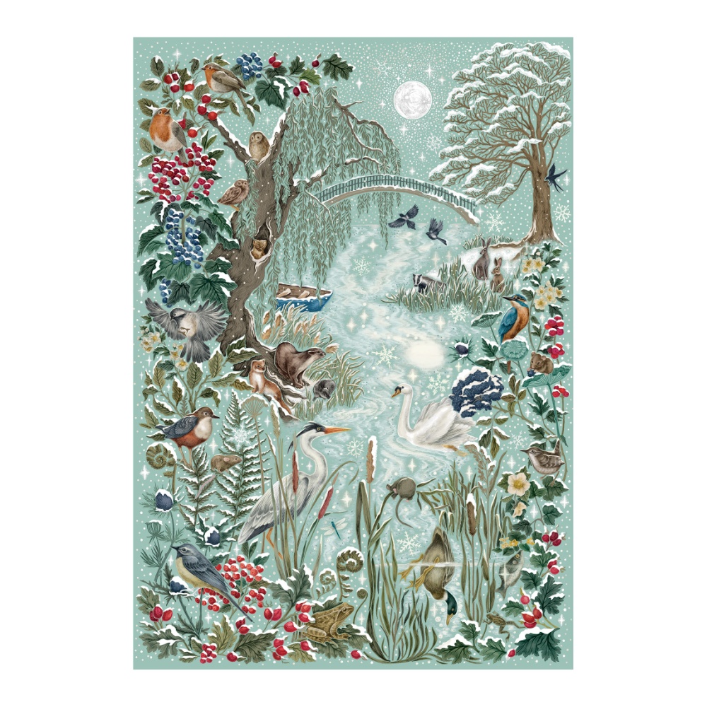 Gibsons - The Art File: Frosted River - 1000 Piece Jigsaw Puzzle - Image 2