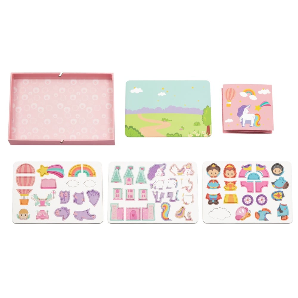 hi Pando - Magnetic Unicorn Puzzle Box with Activity Cards - Image 3