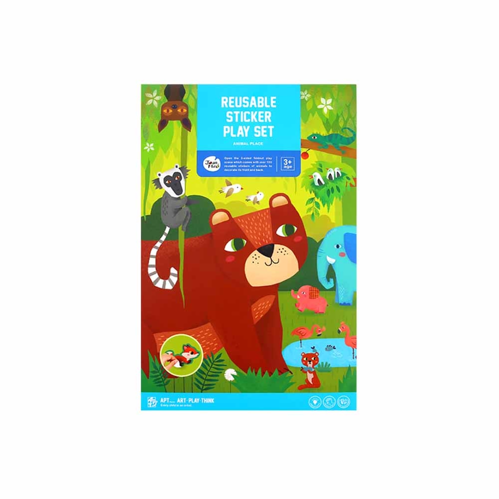 Jar Meló - Reusable Sticker Play Set - Animal Place - Image 4