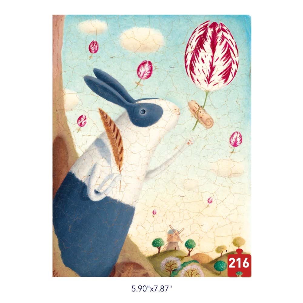 Mideer - Pocket Series Mini Jigsaw Puzzle - Messenger Of Spring - 216pcs - Image 2