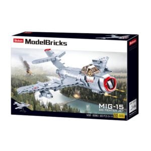 Sluban Building Set: Model Bricks - MiG-15 Fighter - 583pcs