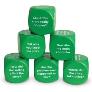 Learning Resources - Retell A Story Cubes: Reading Comprehension Game Ages 5+