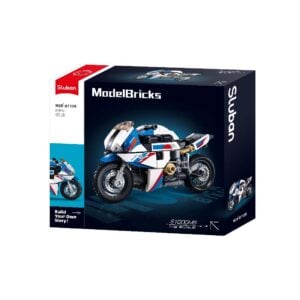 Sluban Building Set: Model Bricks - S1000MS Motorcycle - 242pcs
