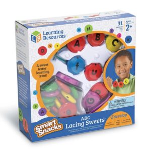 Learning Resources - Smart Snacks® - ABC Lacing Sweets Alphabet Fine Motor Toy