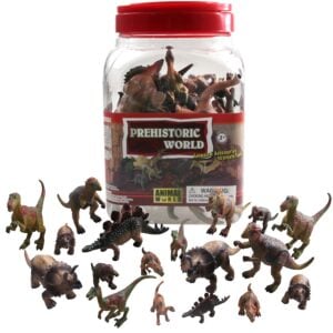 National Geographic - Dinosaur Family Assorted - Medium - 24pcs in Jar -**
