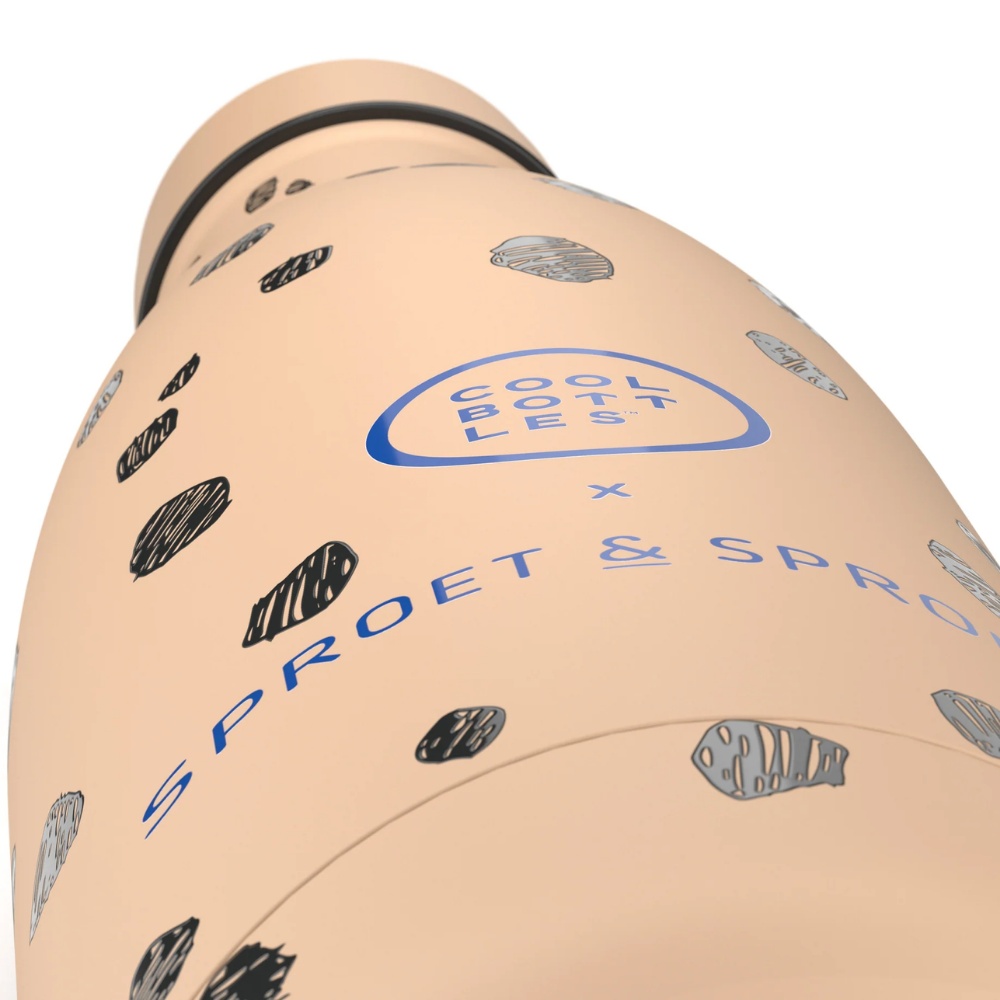 Cool Bottles - Kids Triple-Insulated Water Bottle - SPRT & Chocolate Chips 350ml - Image 4