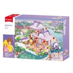 Sluban Building Set: Girls Dream - A Tea House - 987pcs