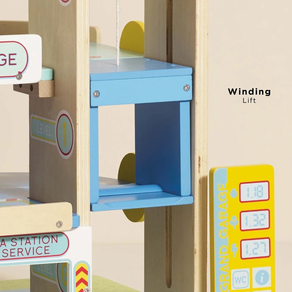 Le Toy Van - Le Grand Wooden Garage - Image 4