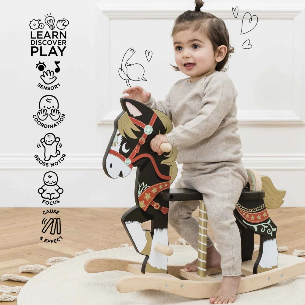Le Toy Van - Classic Wooden Rocking Horse - Image 2