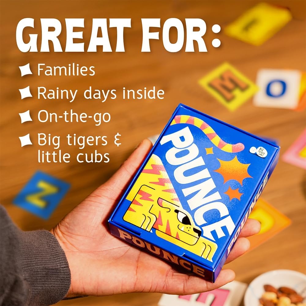 Big Potato Games - Pounce - The Fast and Furious Letter Card Game - 2+ Players - Image 5