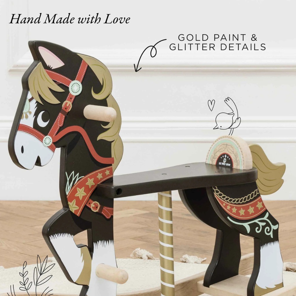 Le Toy Van - Classic Wooden Rocking Horse - Image 3